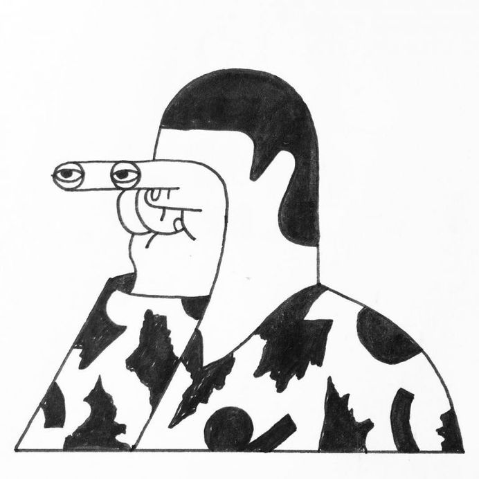 I'm watching you. by Camilo Huinca