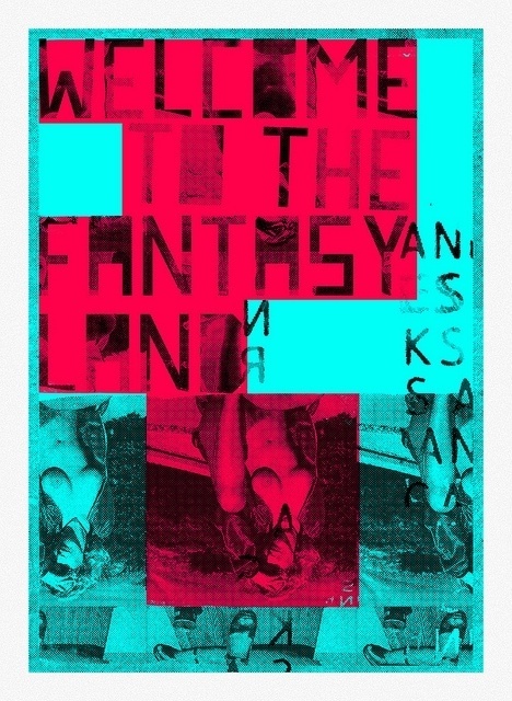 Fantasy Land | Flickr - Photo Sharing! #silkscreen #design #graphic #illustration #poster