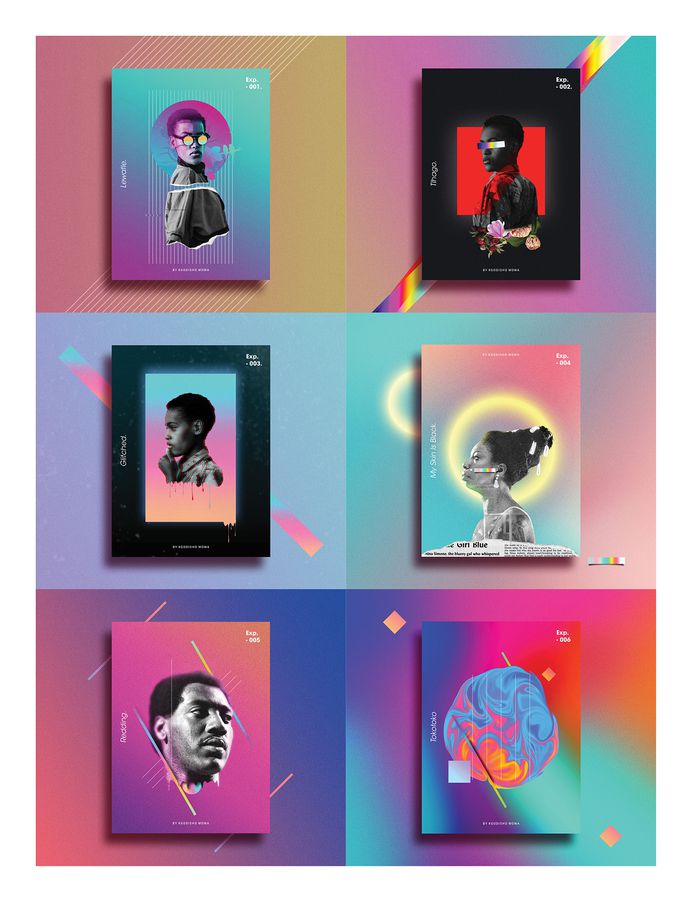 Experiments Vol 1, 2017 on Behance
