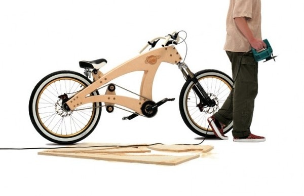 SAWYER – LOWRIDE WOODEN BIKE #wood #bike