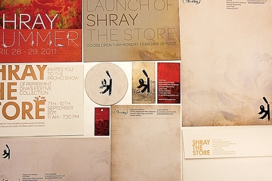 Luxury Retail Store - Shray on the Behance Network #branding #india #print #design #graphic #bombay #shray #identity #logo #luxury