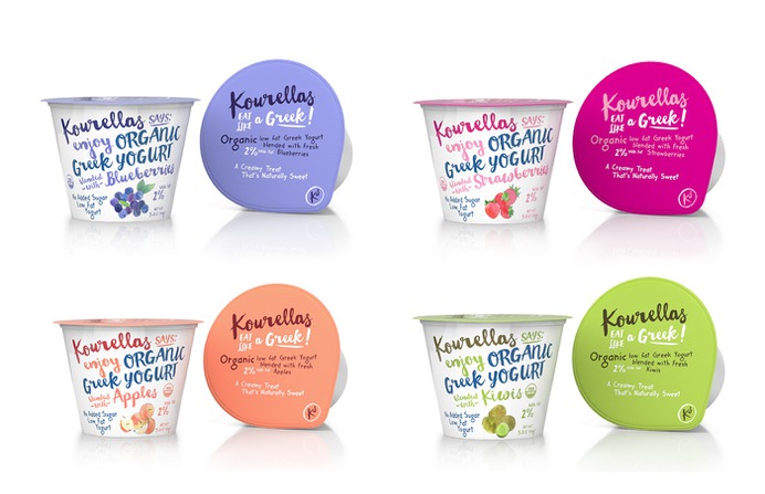 Kourellas Dairy - 1st Organic Dairy in Greece on Behance