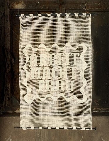 FFFFOUND! #craft #lace #typpgraphy