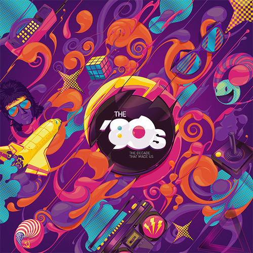 80s the Decade that Made Us #2013 #design #graphic #modern