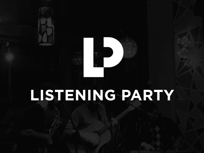 Listening Party Logo - Zach Johnson Design