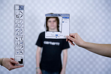 Mimic Photoshop effects – Fubiz™ #reality #photoshop #humor