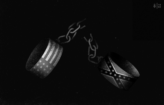 MOMENTUS #america #illustration #momentus #chains