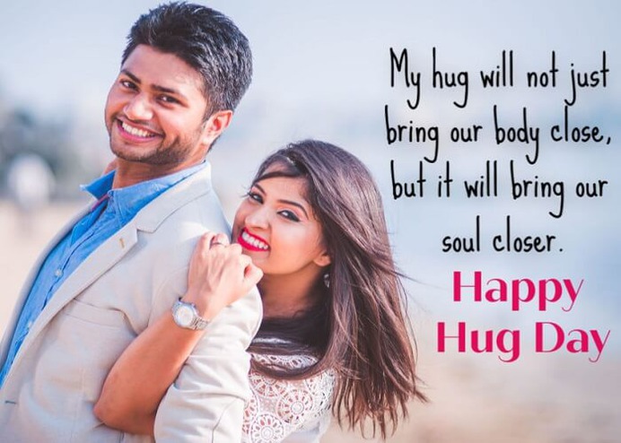 Happy Hug Day Wishes for boyfriend