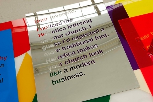 Lise Harlev #exhibition #helvetica #table
