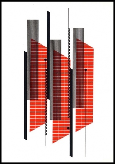 Alvin Lustig Graphic Design – Graphic Design, Illustration, Typography inspiration on MONOmoda #grid #design #graphic
