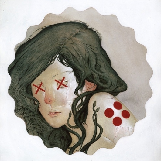 All sizes | Gorgon revisited | Flickr - Photo Sharing! #acrylic #feral #raus #kid #joao #painting
