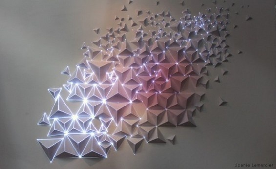 Joanie Lemercier sculpture1 #sculpture #geometric