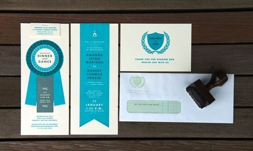 design work life » Tom Froese: Wedding Collateral #wedding #letterpress