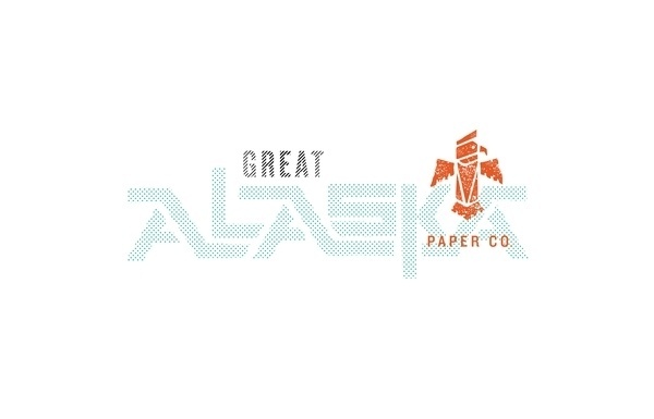 Great Alaska Paper Co. #branding #alaska #brand #logo #paper
