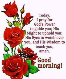 - Good Morning