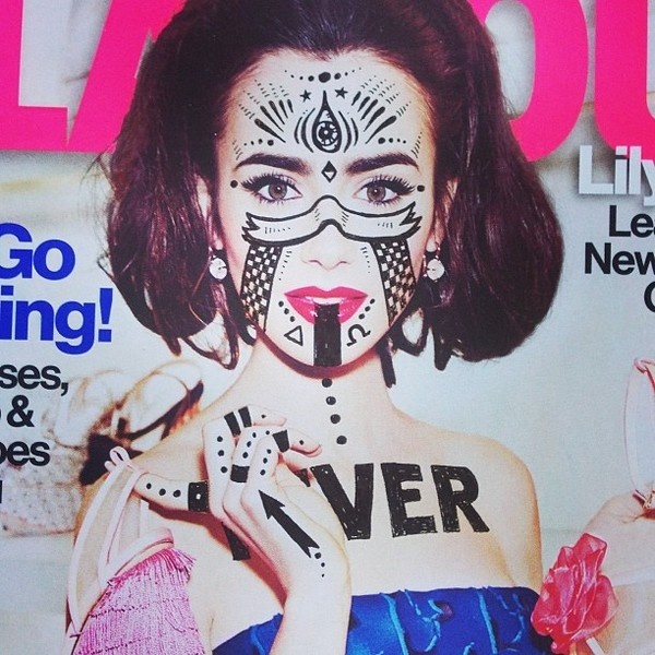 adamrgarcia on Instagram #juxtaposition #doodle #publication #mixed #media #collage #drawing #magazine