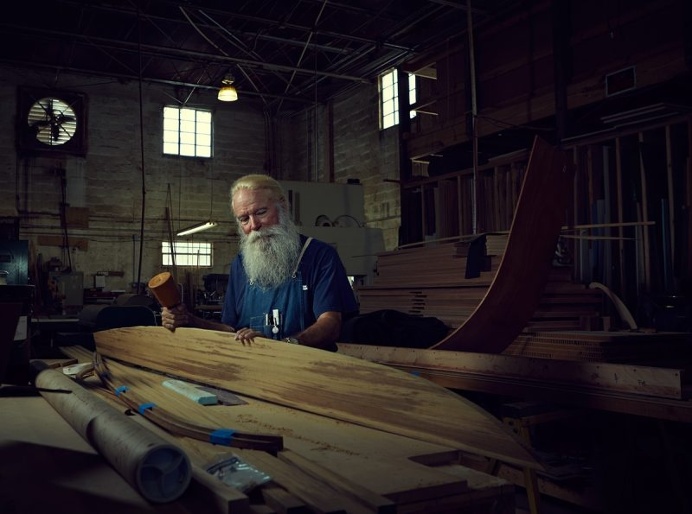 An Ongoing Portrait Series of Off-Season Santas by Mary Beth Koeth