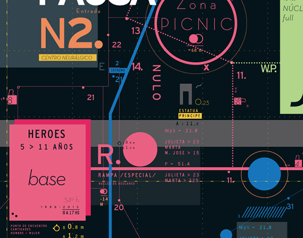 Cartografía Parque Chacabuco on Behance #abstract #infographic #design #details #digital