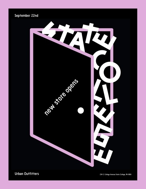 Witch ~ Uo Branding #urban #door #poster #type #outfitters
