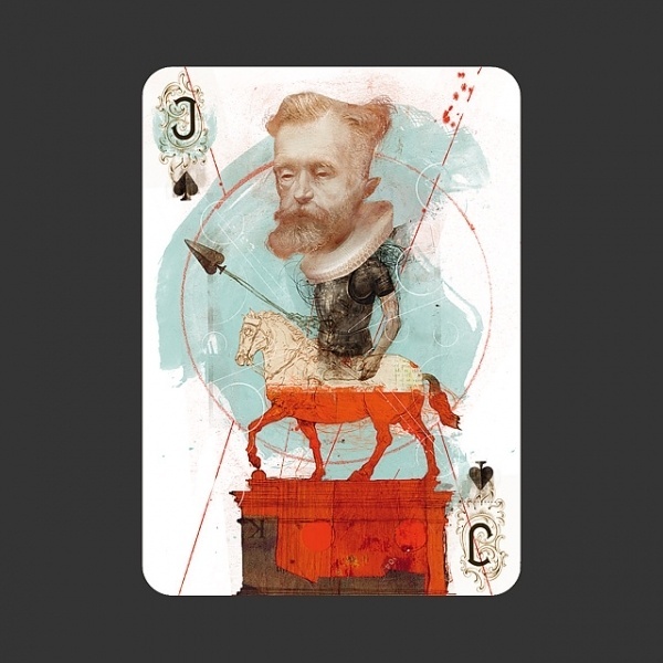 Spade J - Lars Henkel (GER) - www.zeixs.com #typography #print #illustration