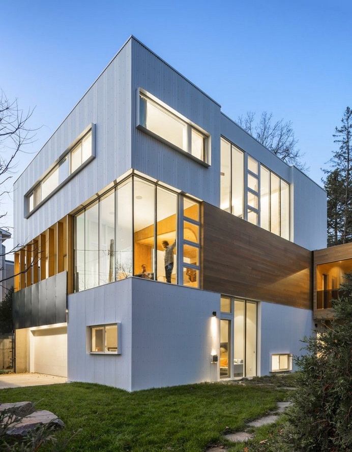 Lazor Office Envisioned This Inspiring Custom Home as a Stack of Blocks 1