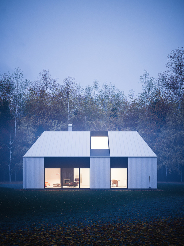 Tind - House and Interior Design by Peter Guthrie #interior #foggy #modern #guthrie #peter #architecture #winter