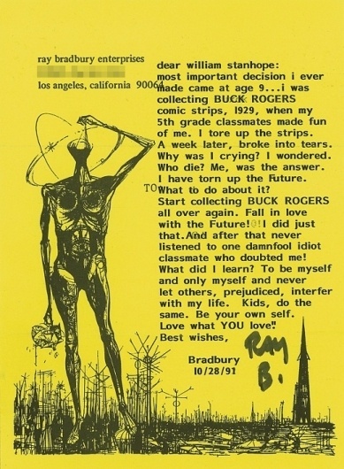 lovewhatyoulove.jpg 520×708 pixels #what #you #fi #bradbury #sci #ray #love