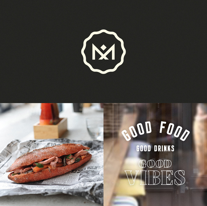 Vietnamese/French #restaurant #branding #logo