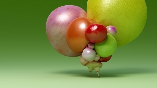 Dvein / Direction - Live Action & Animation | Projects - Morbidus #design #inflatable #organic #character #dvein