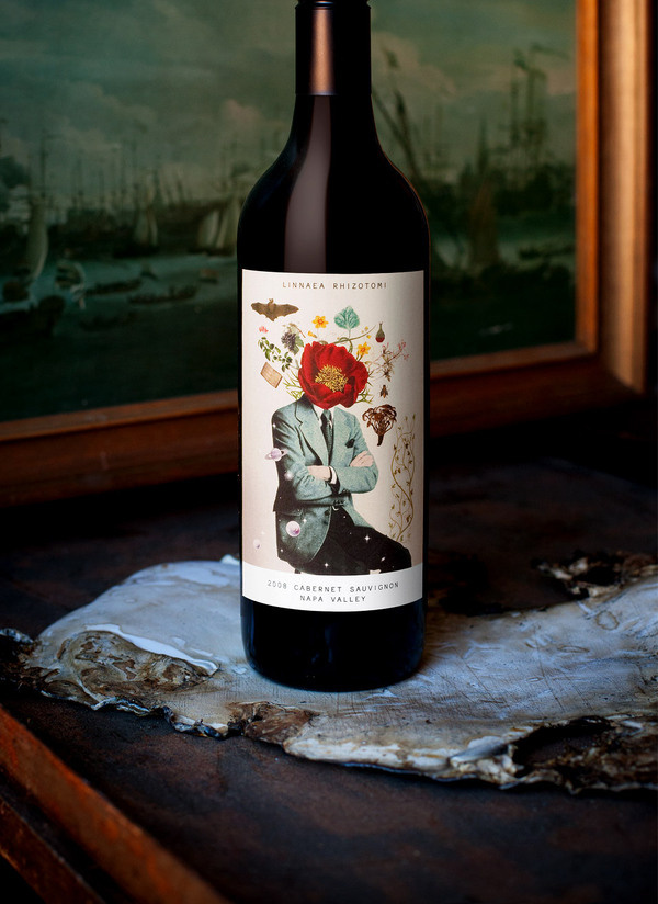 MASH PURVEYORS OF THE FINE ART DIRECTION #packaging #label #wine #flower #mash