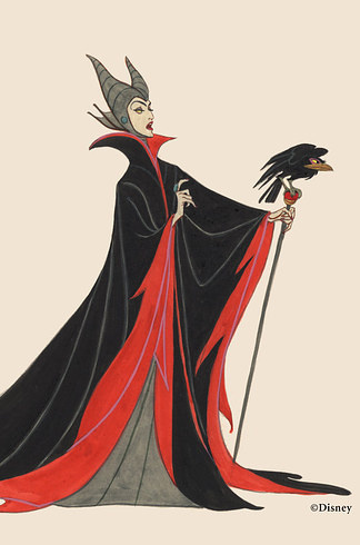Early Maleficent character design