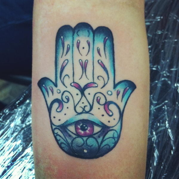 30 Cool Hamsa Tattoo Ideas with Meanings #ideas #tattoo #hamsa