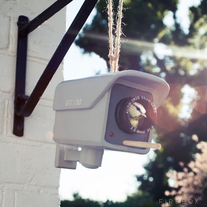 CCTV Birdhouse #tech #flow #gadget #gift #ideas #cool