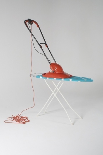 Ironing Board + Flymo : Daniel Eatock #photography
