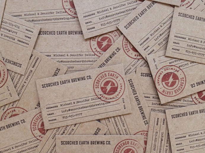 Scorched Earth - Brewery Branding