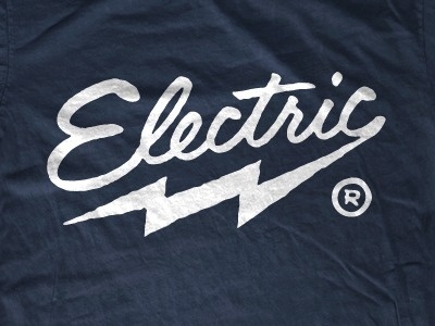 Dribbble - Picture 6 by Curtis Jinkins #lightningbolt #logo #lettering #script