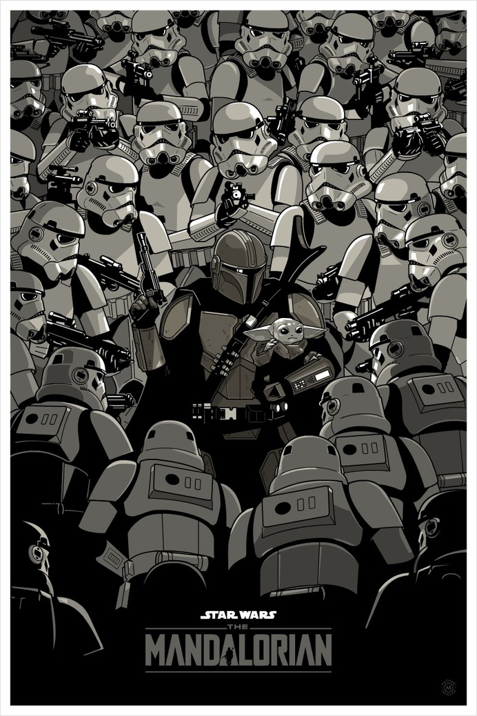 Gianmarco Magnani X Disney & Star Wars The Mandalorian Poster #gianmarcomagnani #illustration #poster #posterdesign #minimal #flat #design #black #scifi #sciencefiction #science #fictions #movies #movie #film #cinema #films #filmmaking #80s #90s #starwars #disney #darthvader #stormtrooper #jedi #maytheforcebewithyou #bobafett #mandalorian #themandalorian #mandalorianarmor #yoda #babyyoda #bountyhunter #thisistheway #beskar #bottleneckgallery #ish #vgkids