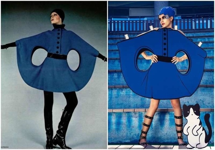 Ajax Lee Recreates Iconic Fashion Photographs With a Paper Props