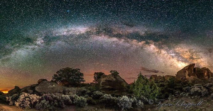 Stunning Milky Way and Cosmos Photography by Tyson Chappell