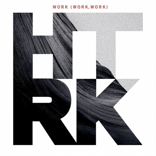 HTRK presents Work (work, work) - Ghostly International #cover #vinyl #photography #music #typography