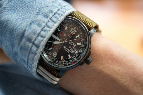 metaphor. #military #citizen #strap #watch