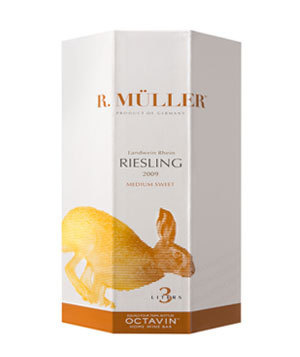 2009 R. Müller Riesling #package #boxed #wine