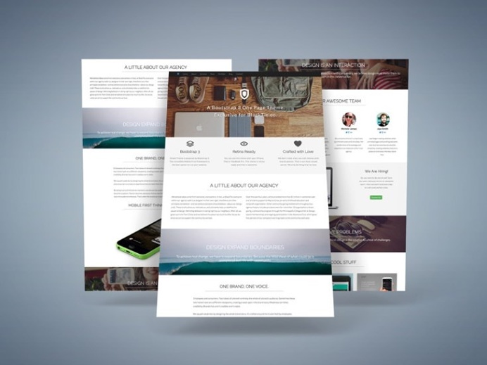 Shield : Responsive One Page Theme for Business