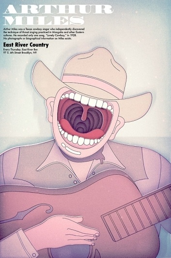 East River Country: Arthur Miles #v #design #swallow #illustration #poster #sparrow