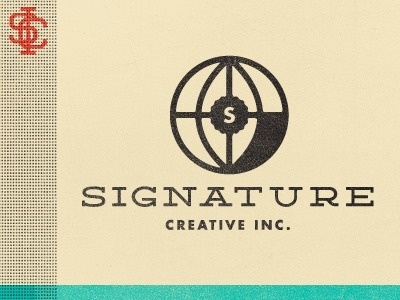 Dribbble - Signature Rebrand by Kyle Anthony Miller #logo #illustration #vintage
