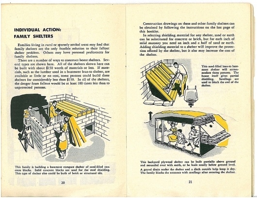 fallout-protection-us-1961-20-21--EAT.jpg 1,000×771 pixels #shelters #family #fallout