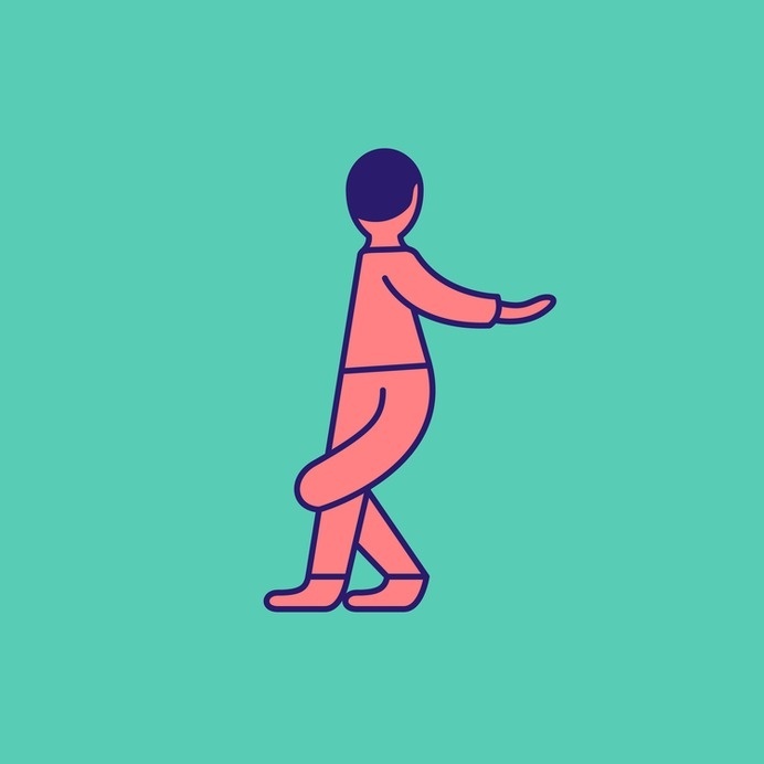 Beau Monroe #abstract #line #color #dance #people #illustration #art #surreal