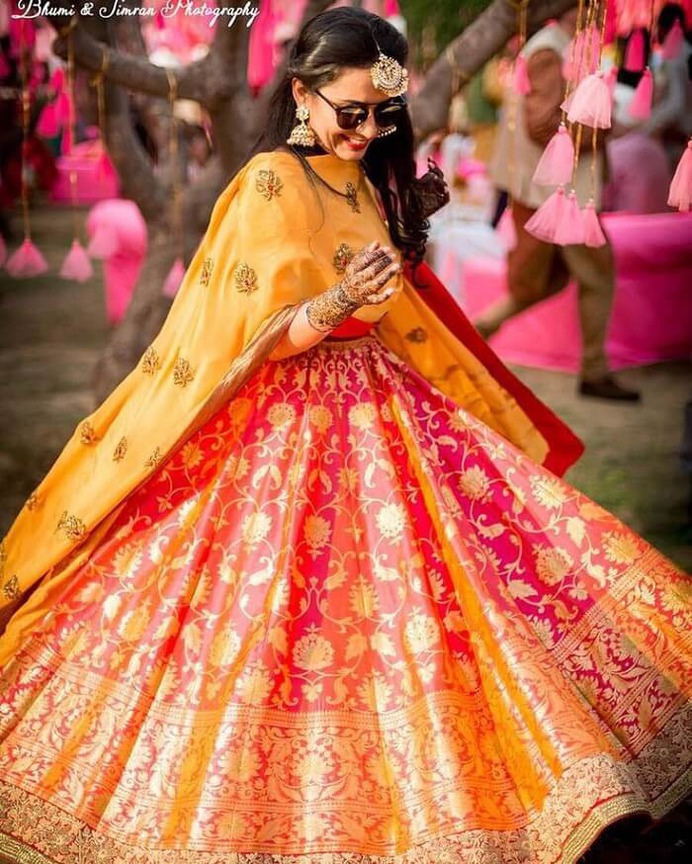 Lightweight Banarasi Lehenga