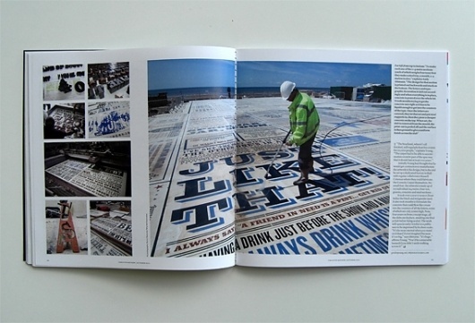 Creative Review - CR October issue: set in stone #font #stone #publication #typography