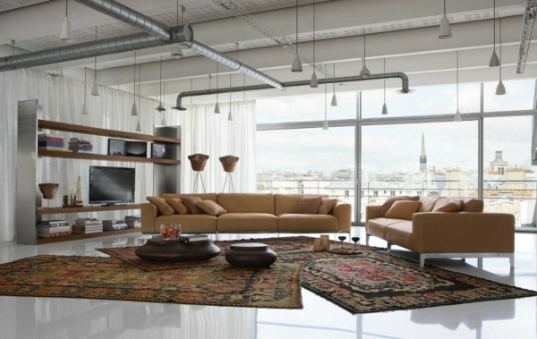 What wall colours for a brown sofa modern design #sofa #living #furniture #brown #room